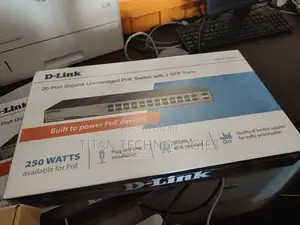 Dlink 24 Port Poe Gigabit Switch Unmanaged