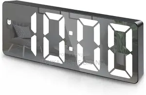 Digital Alarm Clock,Led Electronic Desktop Clock With ,Snooze Mode