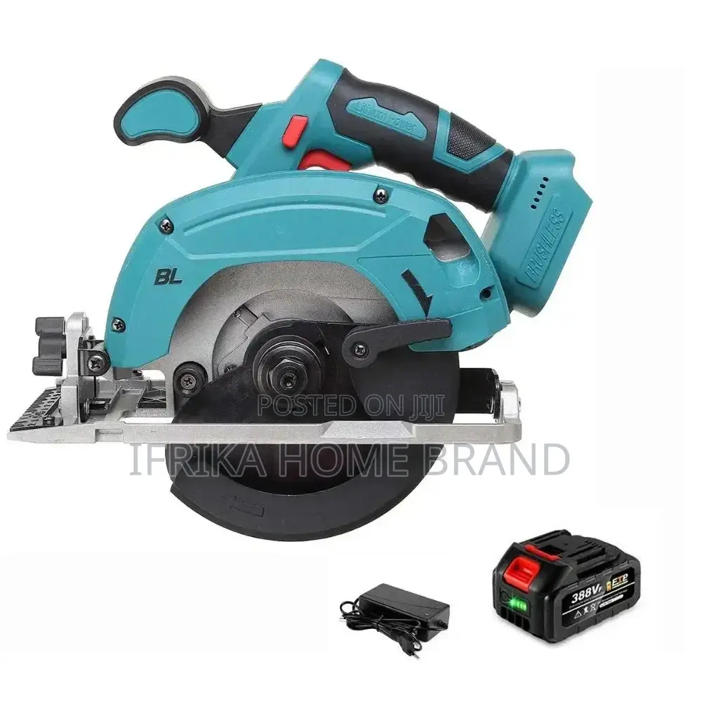 18v Cordless Brushless Circular Saw Single Hand Saw Cutting Machine