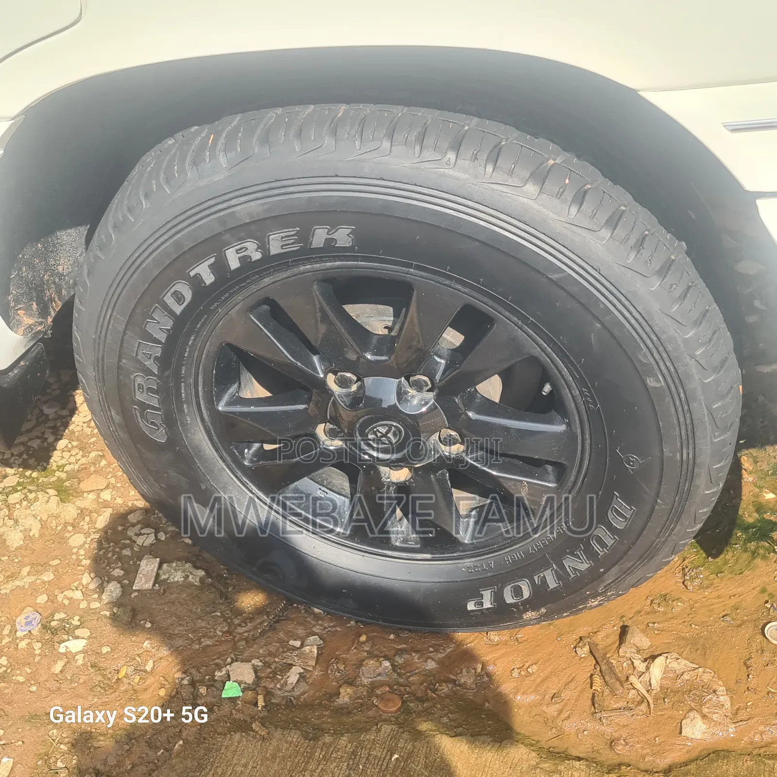 Toyota Land Cruiser 2001 White