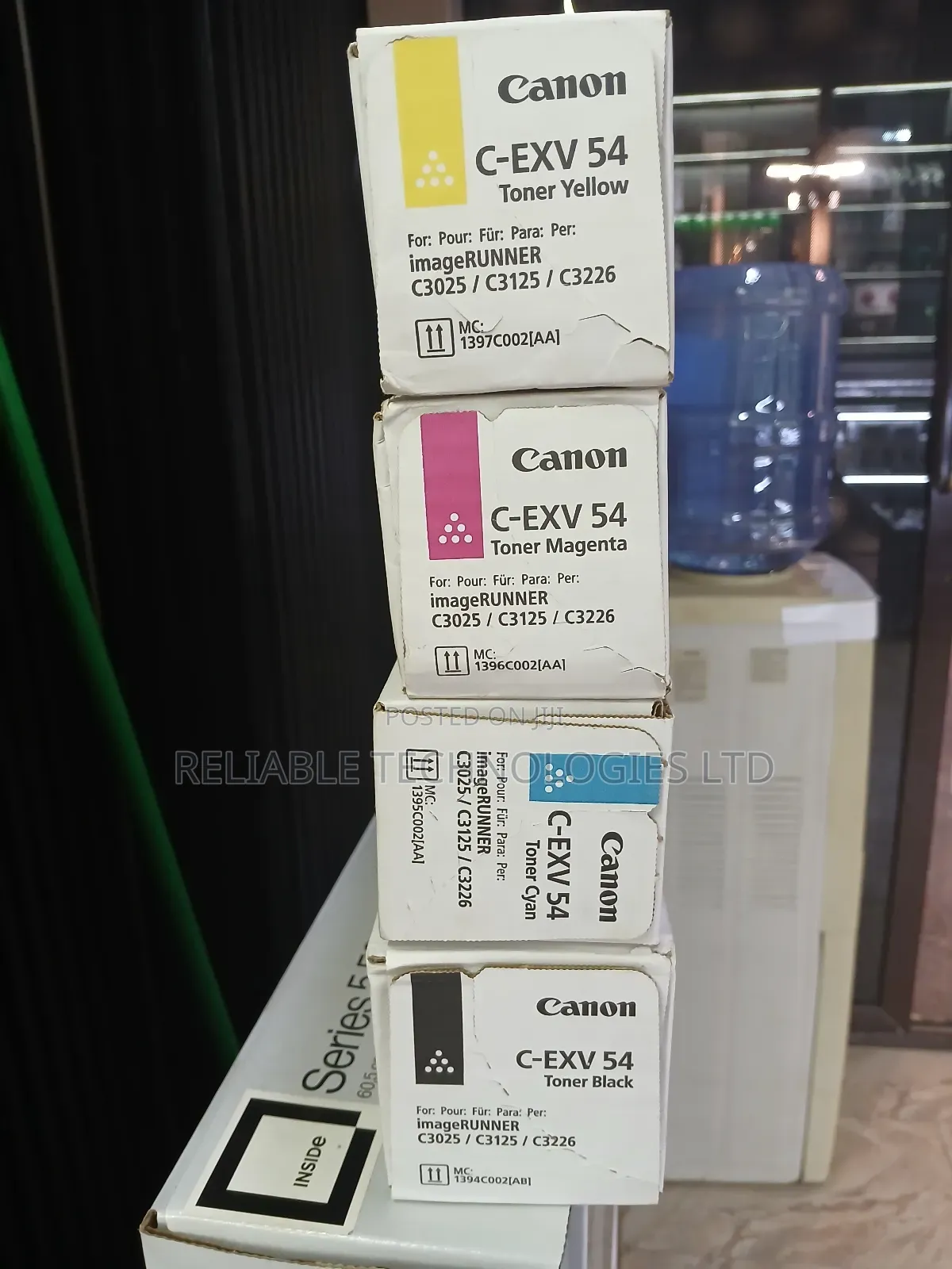 Canon Color Toners C-Exv 54