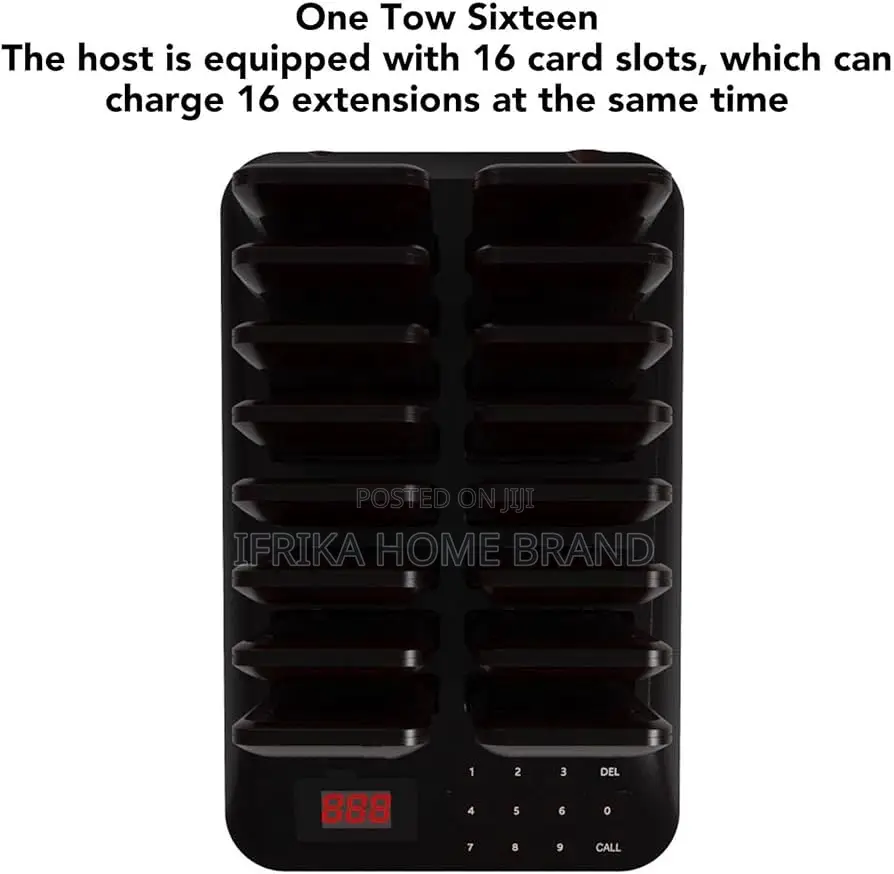 Restaurant Pager System With 16 Receivers