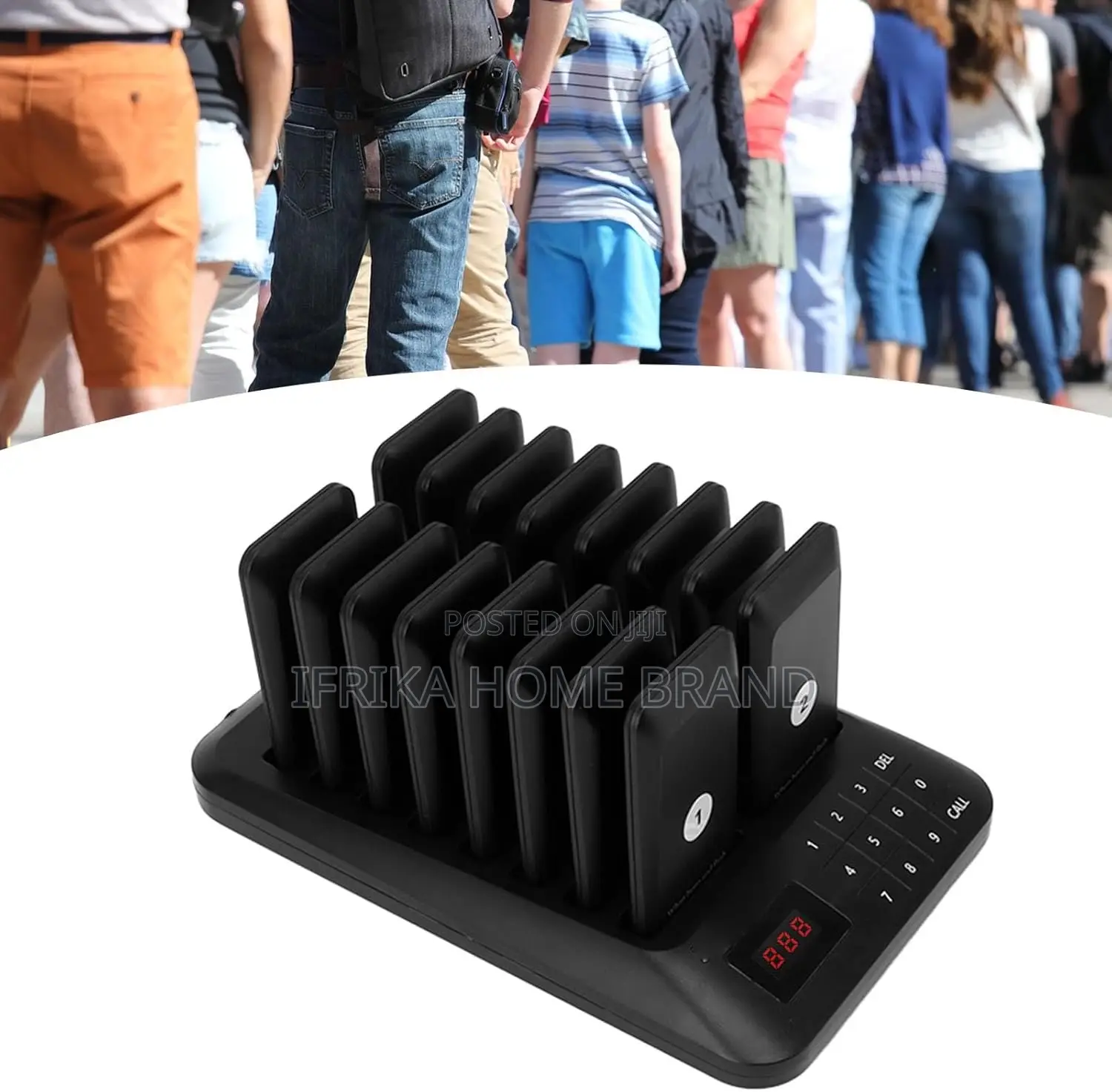 Restaurant Pager System With 16 Receivers
