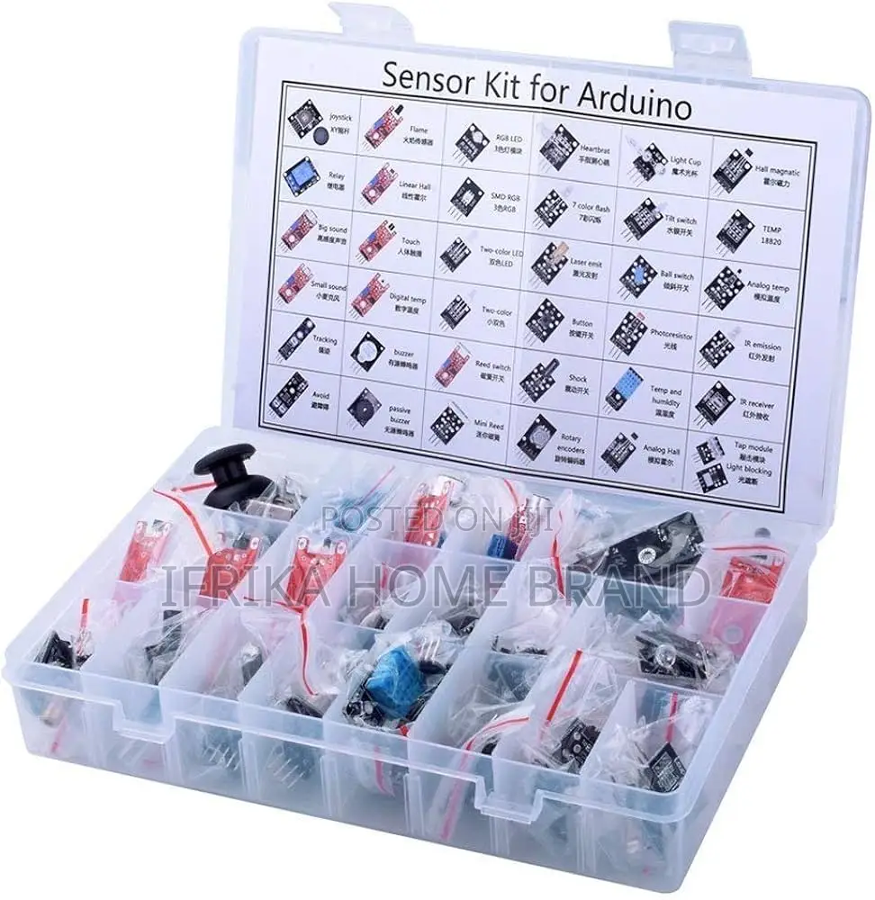 37 in 1 Sensor Modules Kit for Arduino and Mcu Education User
