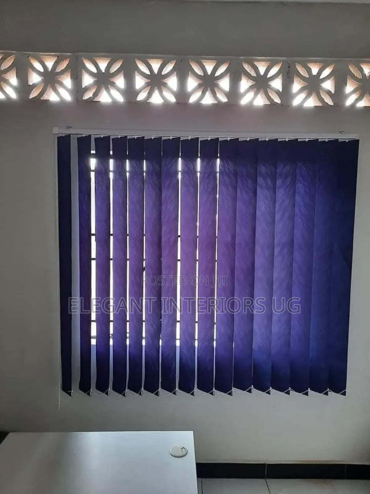 Vertical Office Blinds Per Square Available in Colours and Designs