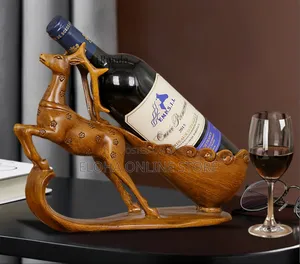 Deer-Shaped Wine Bottle Holder