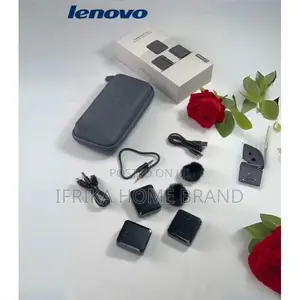 Lenovo Mc550 Wireless Clip Microphone Dual Transmitters,