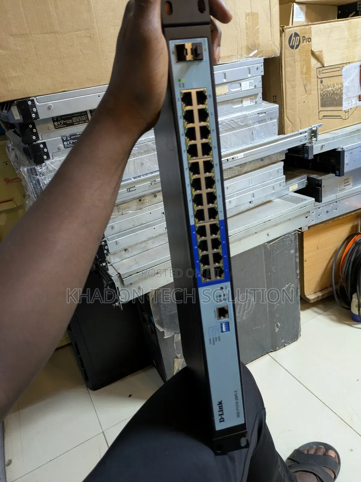D-Link DGS-F1210-26ps-E 26-Port Gigabit Smart Managed Poe+ Switch 250