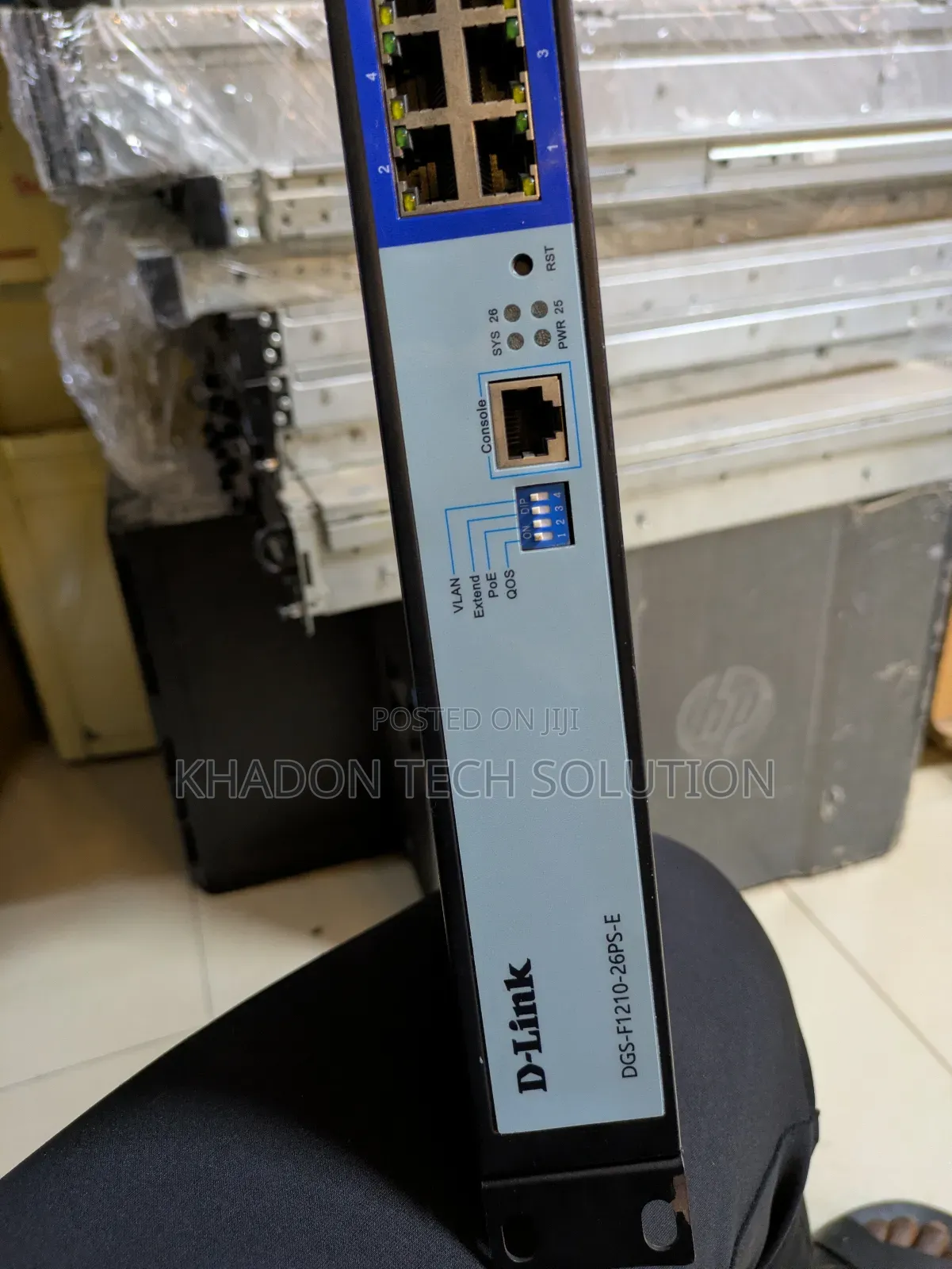 D-Link DGS-F1210-26ps-E 26-Port Gigabit Smart Managed Poe+ Switch 250