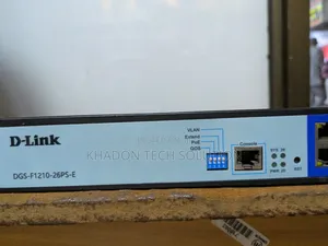 D-Link DGS-F1210-26ps-E 26-Port Gigabit Smart Managed Poe+ Switch 250