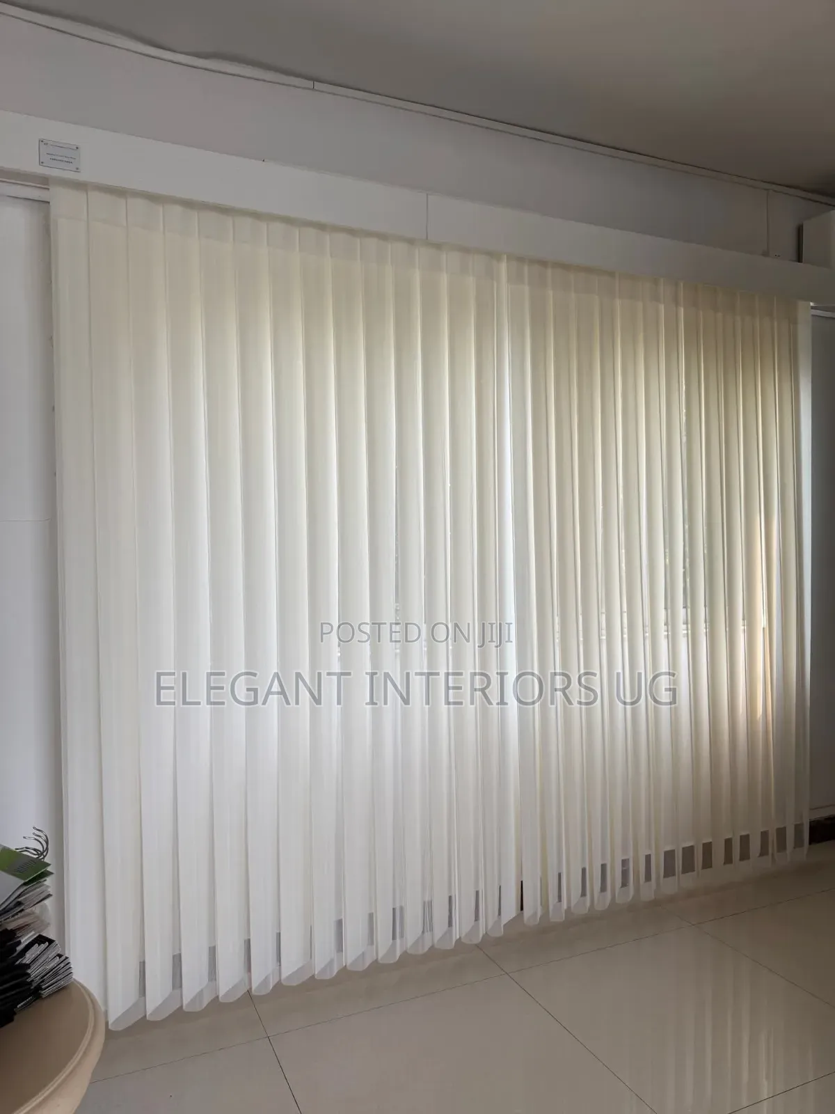 Elegant Vertical Office Window Blinds at Favorable Price Per Meter
