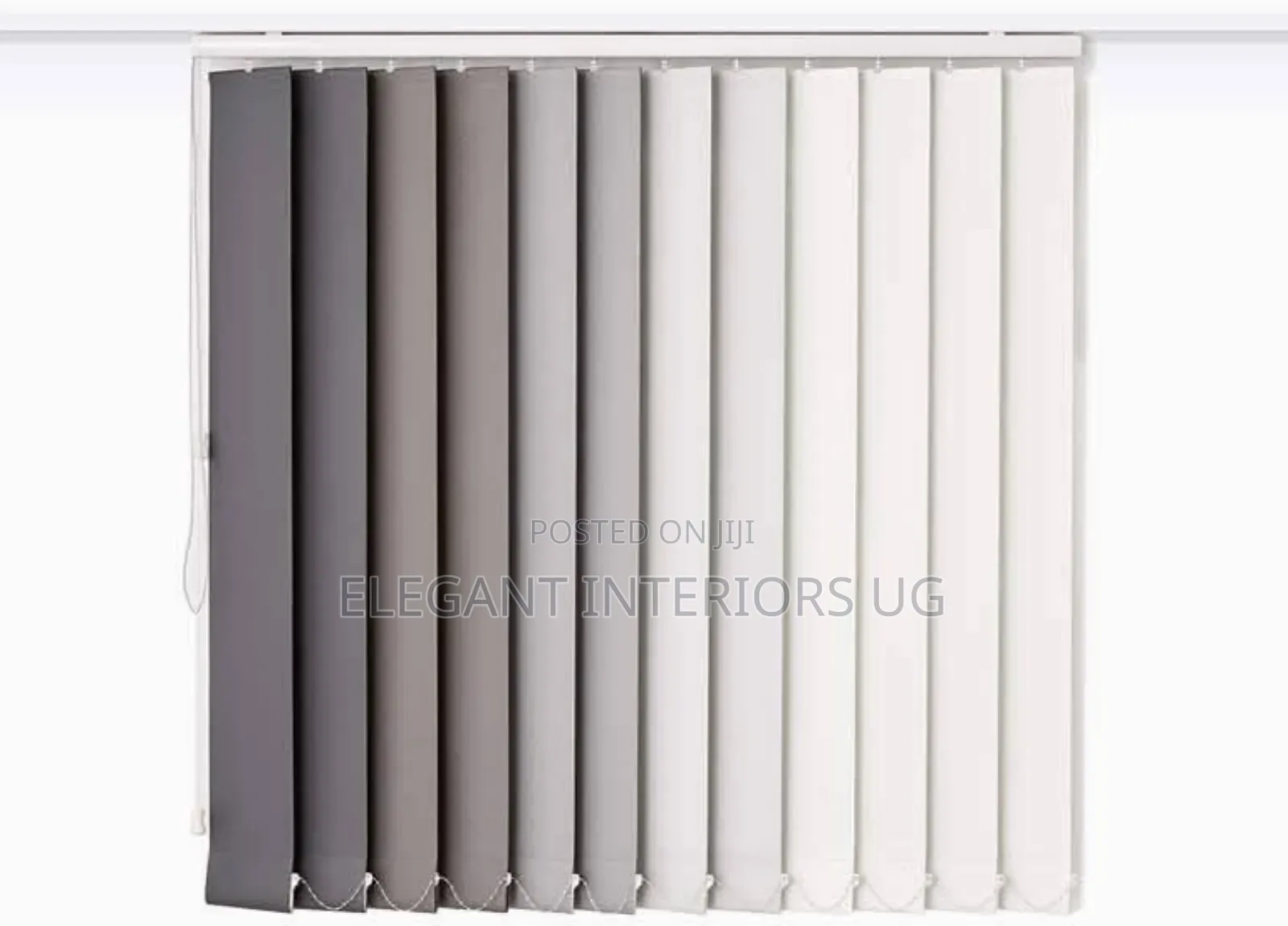 Elegant Window Blinds in Vertical Format for Executive Offices