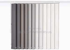 Elegant Window Blinds in Vertical Format for Executive Offices