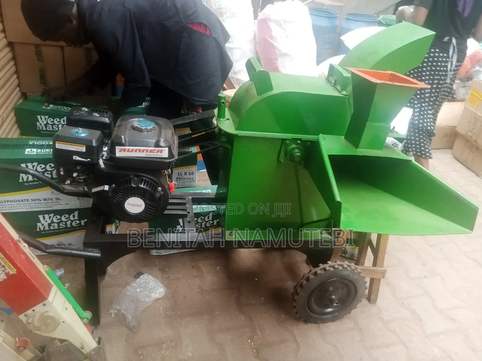 3 in 1 Petrol Engine Silage Chopper