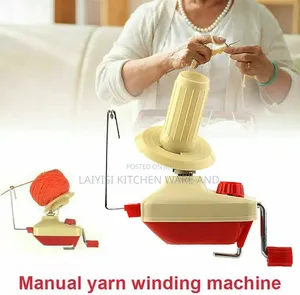 Hand Operated Yarn String Winder Thread Fiber Wool Swift Knit Machine