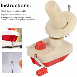 Hand Operated Yarn String Winder Thread Fiber Wool Swift Knit Machine
