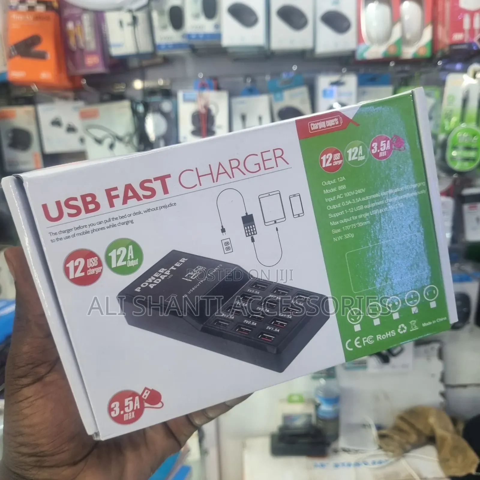 12 Ports Usb Fast Charging Station