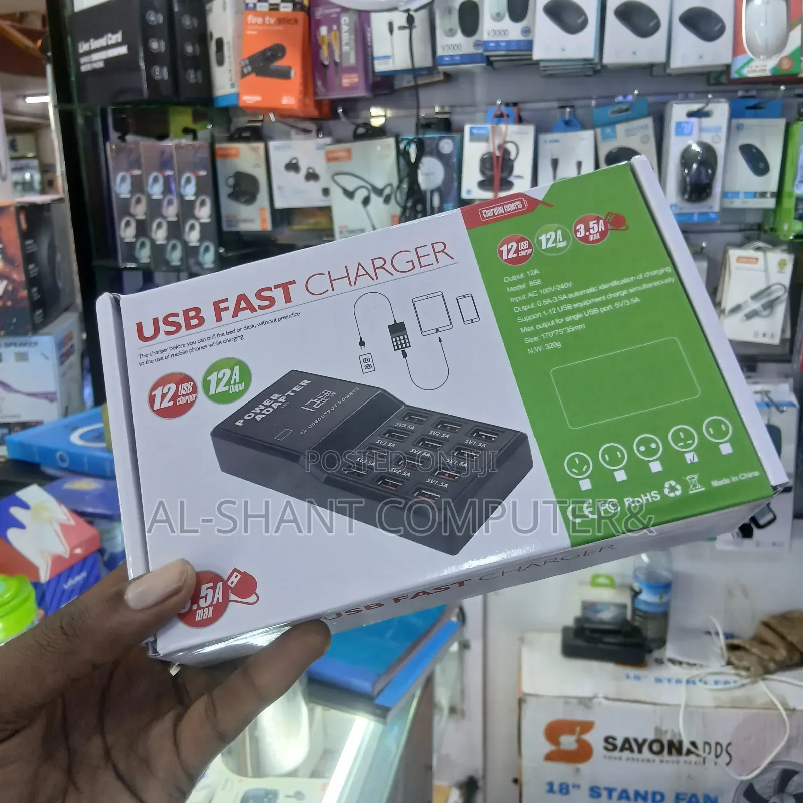 12 Ports Usb Charging Station
