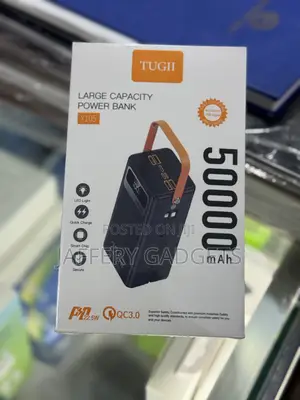 Tugii Y105 50,000mah Power Bank – 22.5w Super Fast Charging