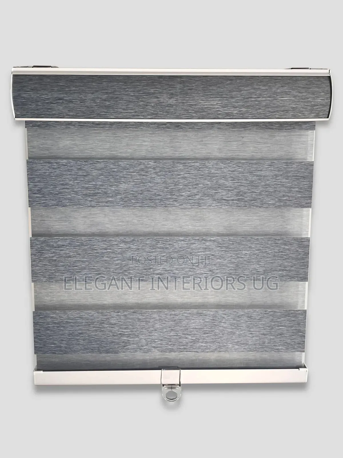 Horizontal Grey Window Blinds Per Square Meter Available at Cheap