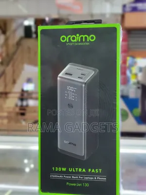 Oraimo Powerjet 130 27600mah Power Bank.