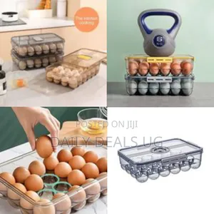 Clear Egg Storage Container - Transparent