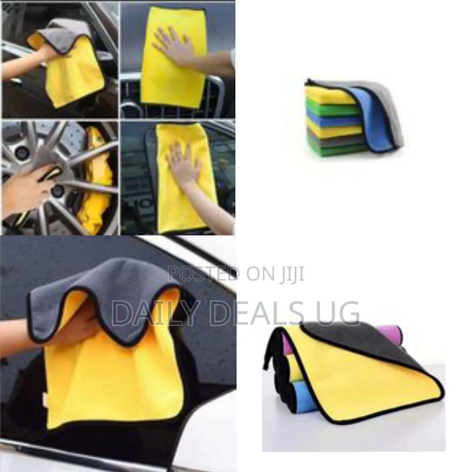 Multi-Purpose Microfiber Cleaning Cloths (Pack of 6)