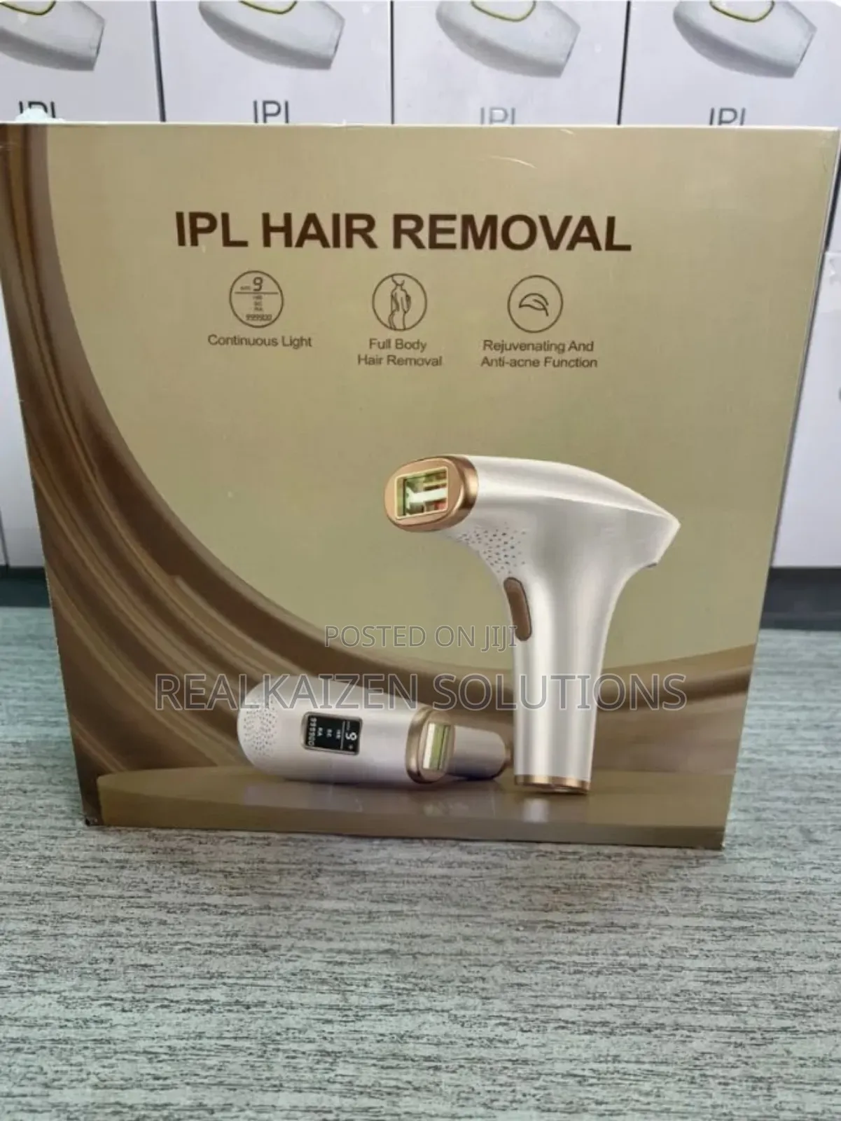 Ipl Device Painless Hair Removal Laser With 9 Energy Levels Smooth