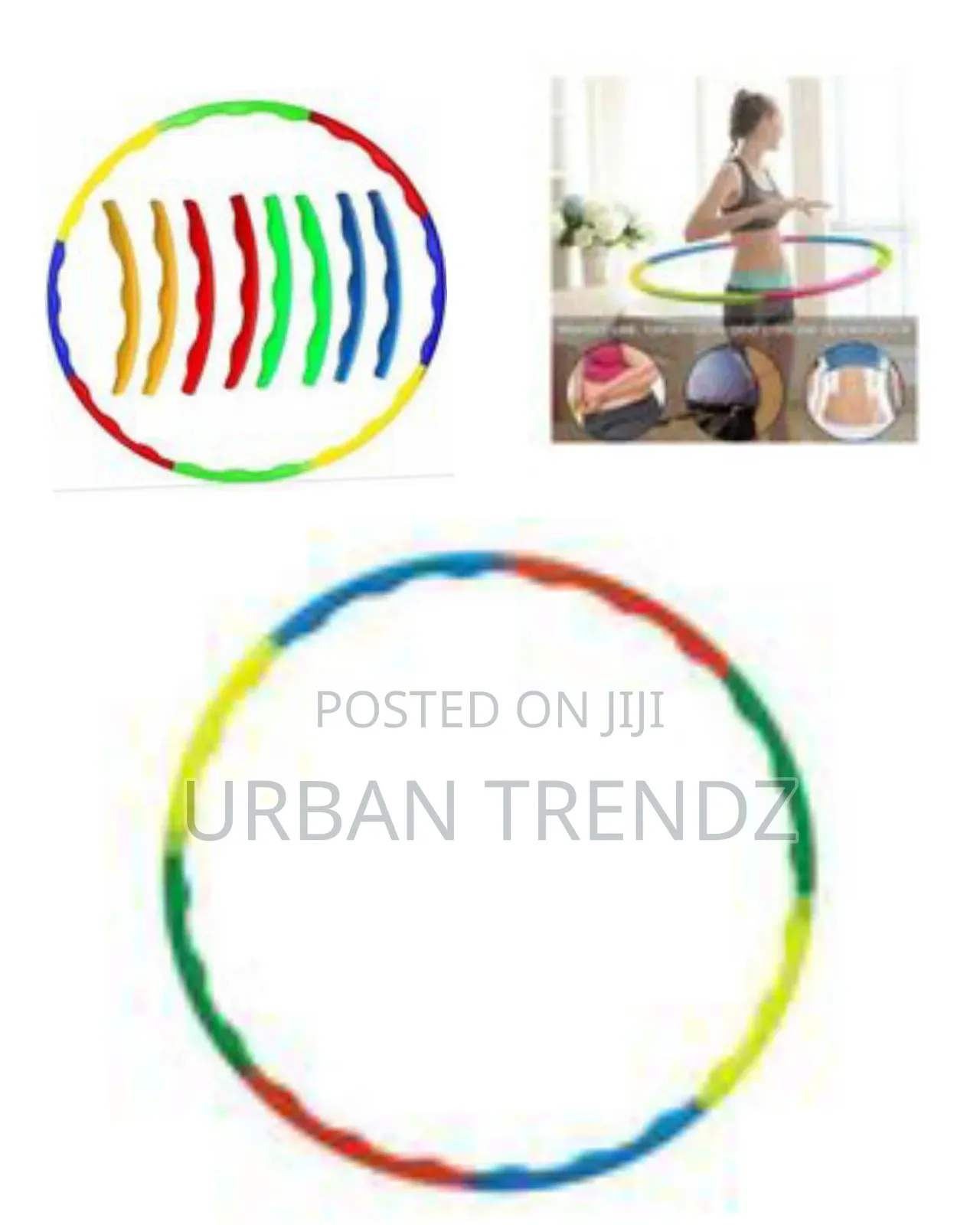 Wave-Design Hula Hoop