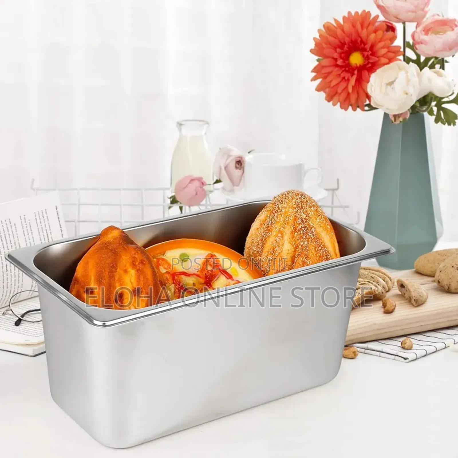 Deep Steam Table Pan With Lid