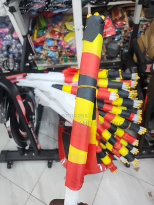 Ugandan National Waving Flags 12pcs