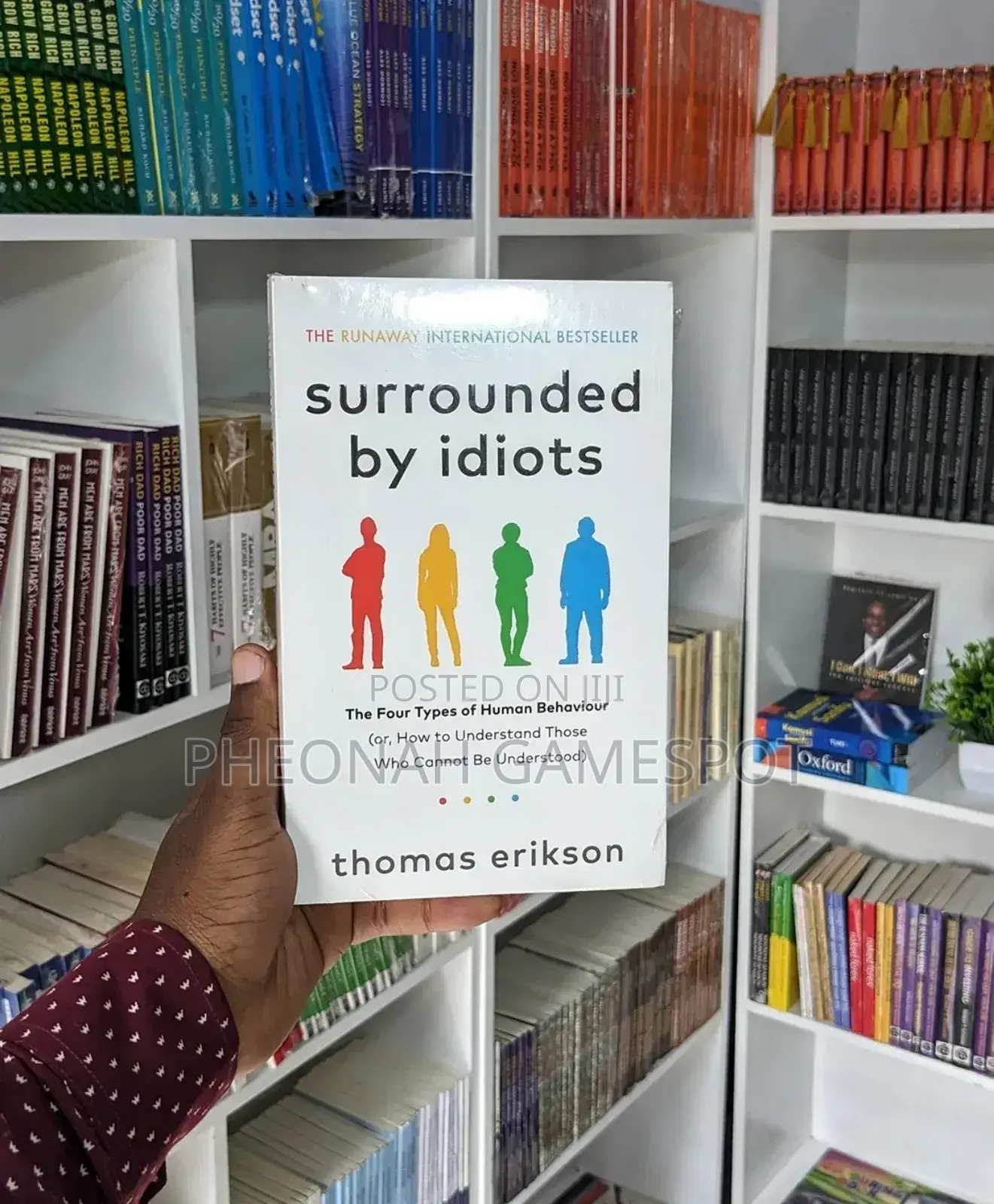 Surrounded by Idiots a Book by Thomas Erikson, Learn the Colors