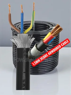 1.5mm Pure Copper Underground Armoured Cable