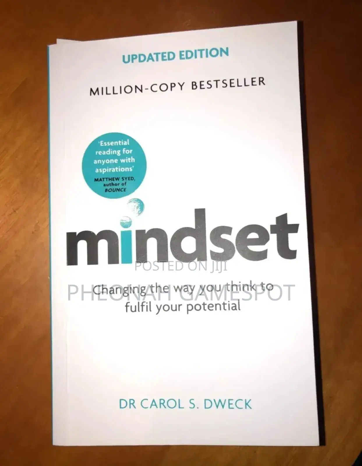 Mindset a Book by Doctor Carol S Dweck