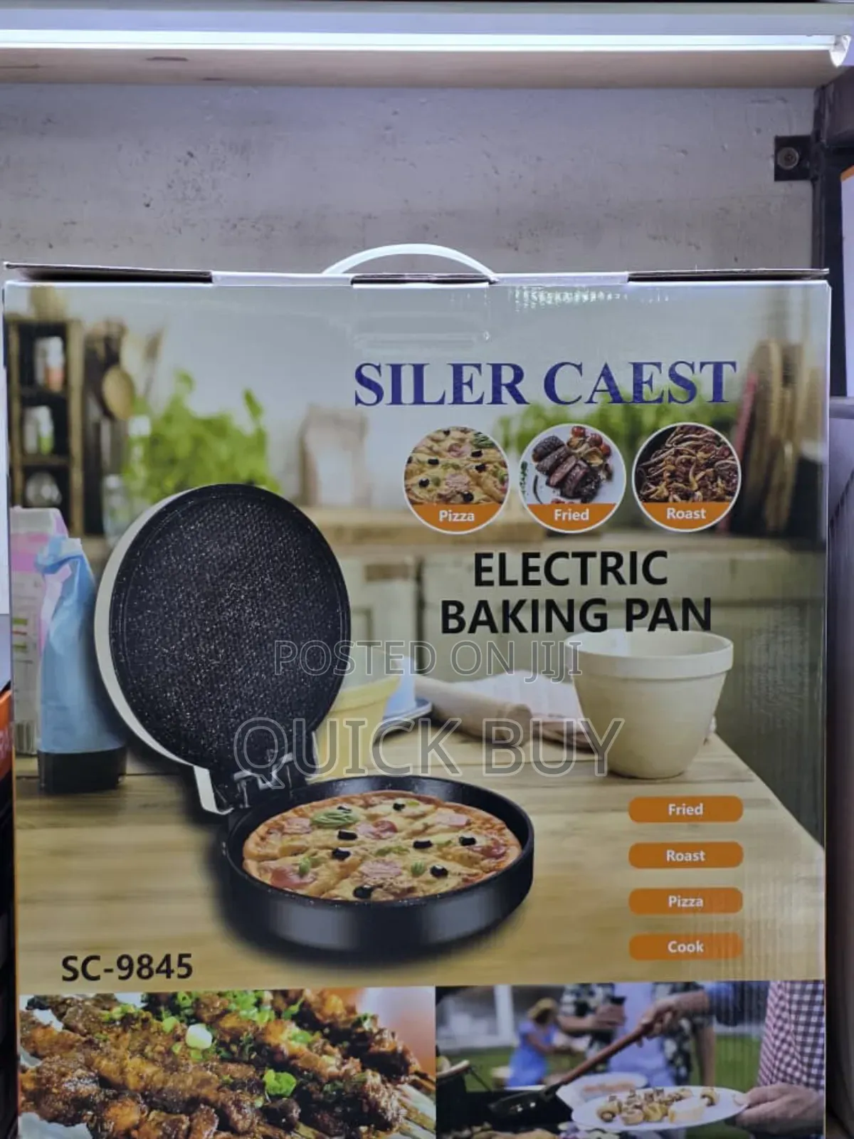 Siler Caest Sc-9845 Electric Pizza Pan