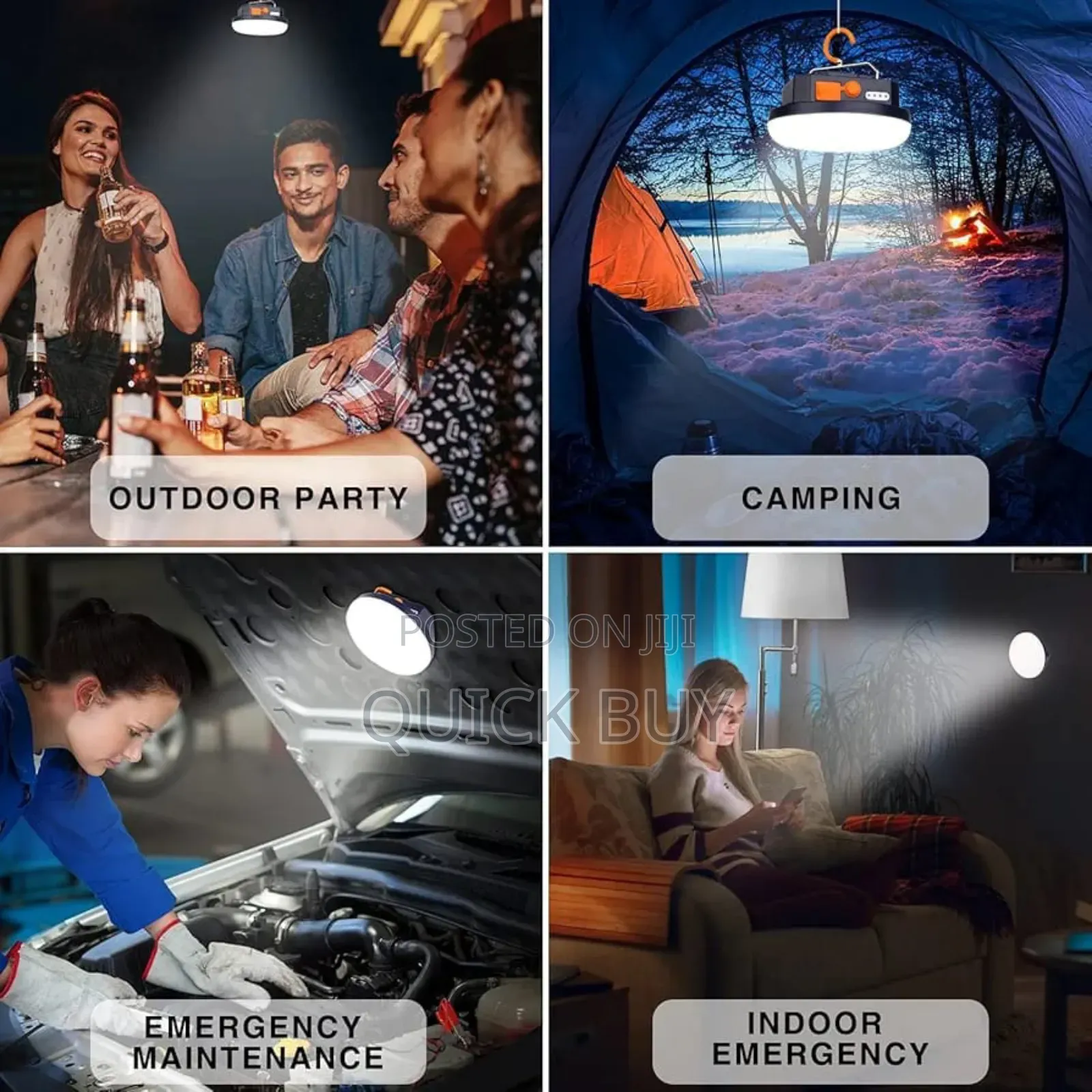 Multfunctional Powerful Rechargeable Camping Lantern