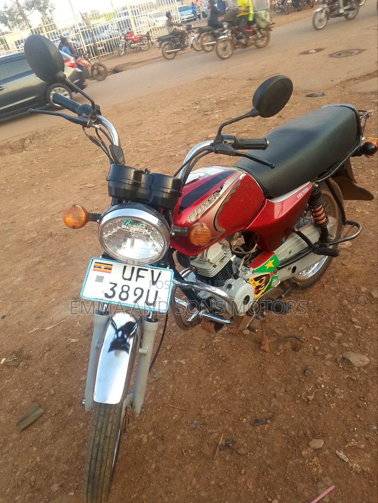 Bajaj Boxer 100 2023 Red