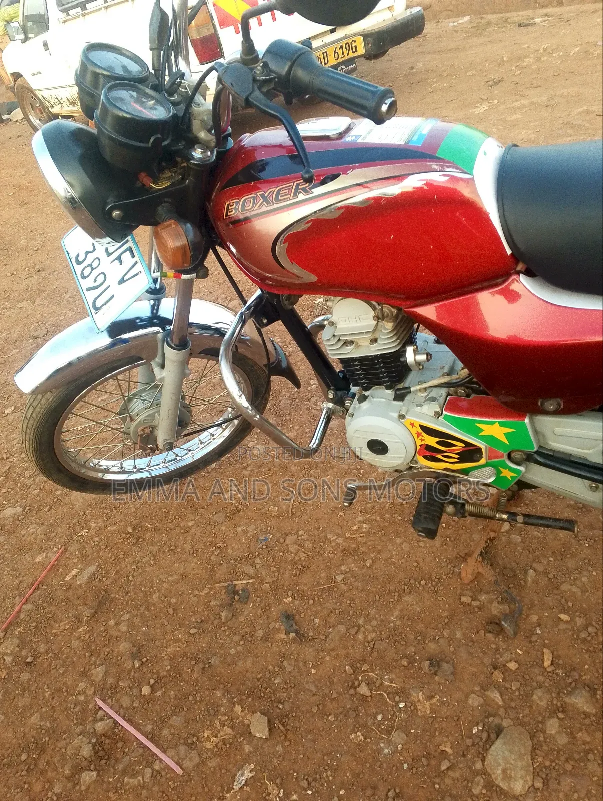 Bajaj Boxer 100 2023 Red