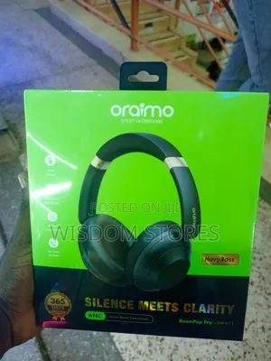 Oraimo Boompop Pro Over-Ear Wireless Headphones.
