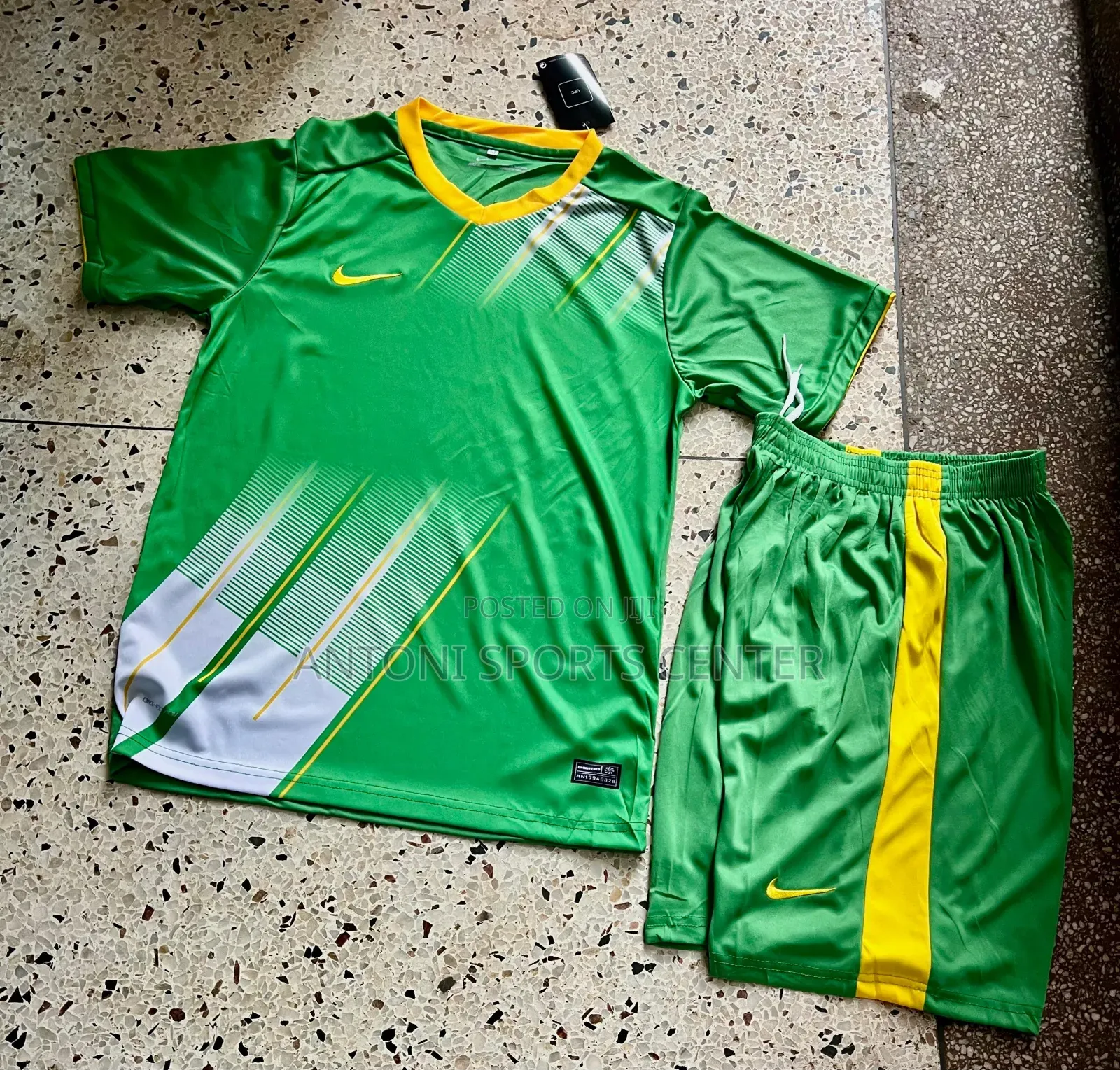 Lemon Green and Green Color Jerseys