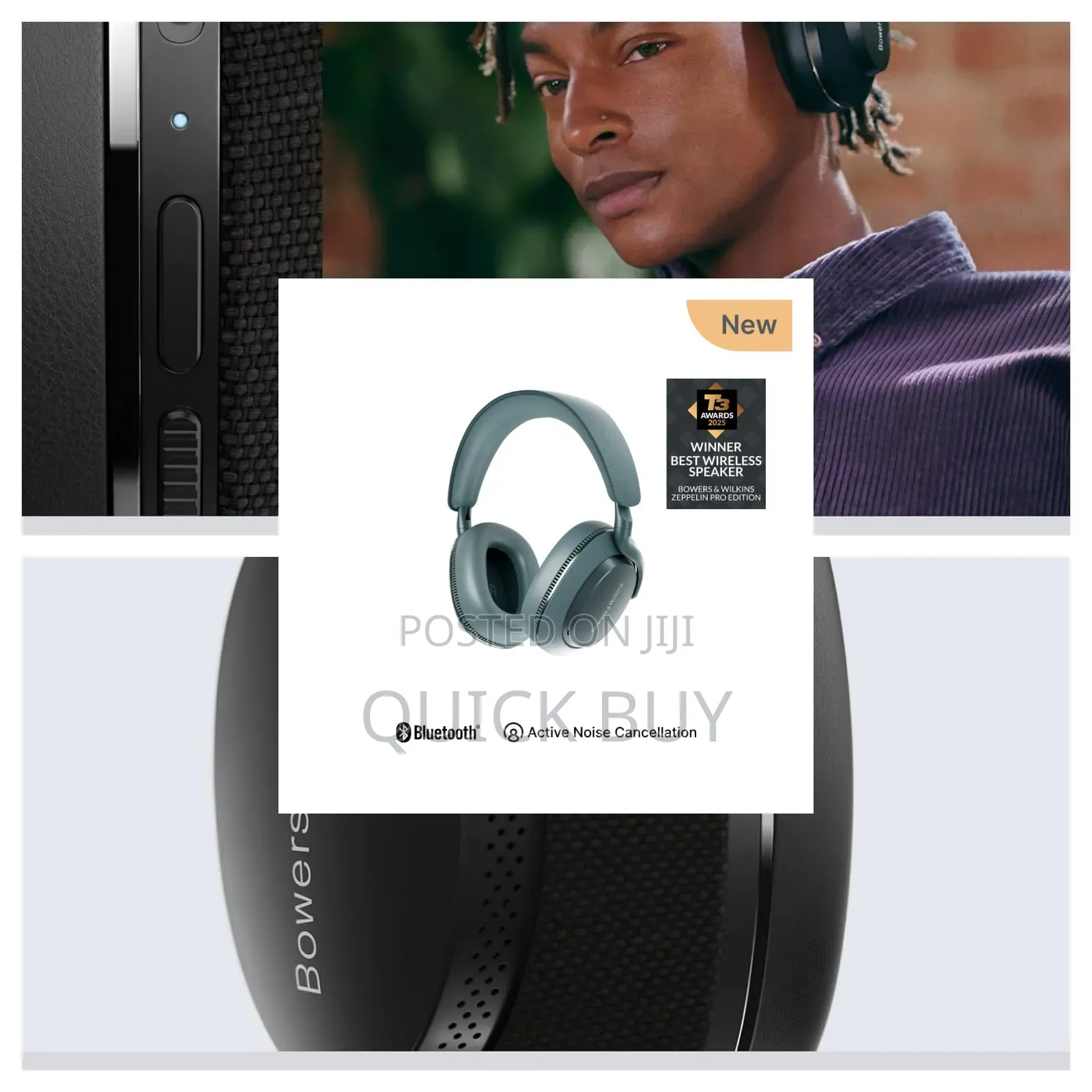 Bowers Wilkins Px7 S2e Noise-cancelling Headphones