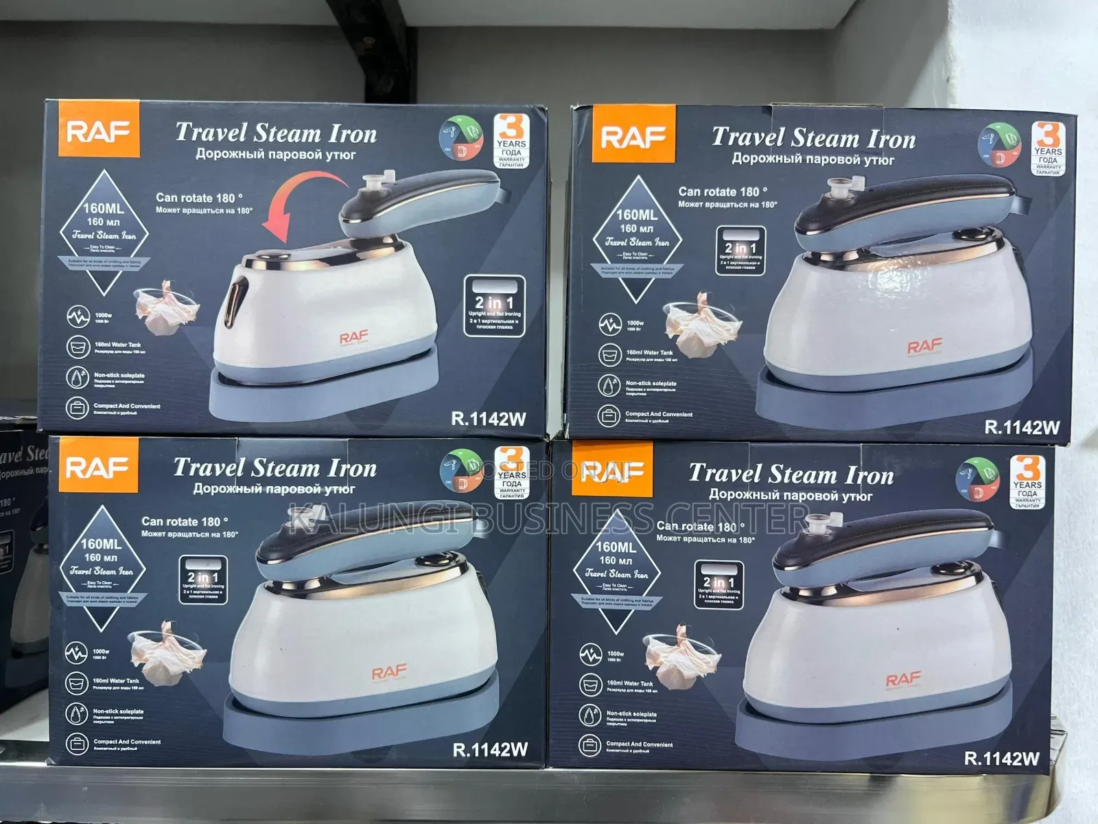 Raf Travel Steam Iron Portable Steam Travel Iron