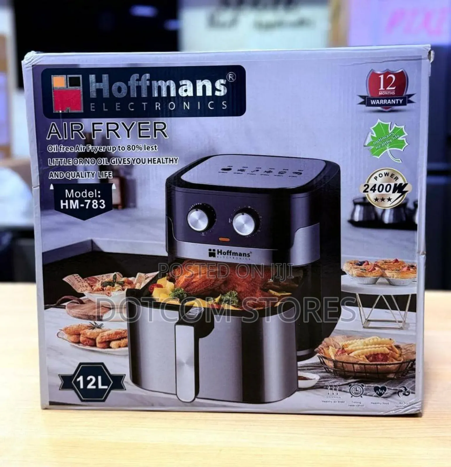 Manuel Air Fryer 12l