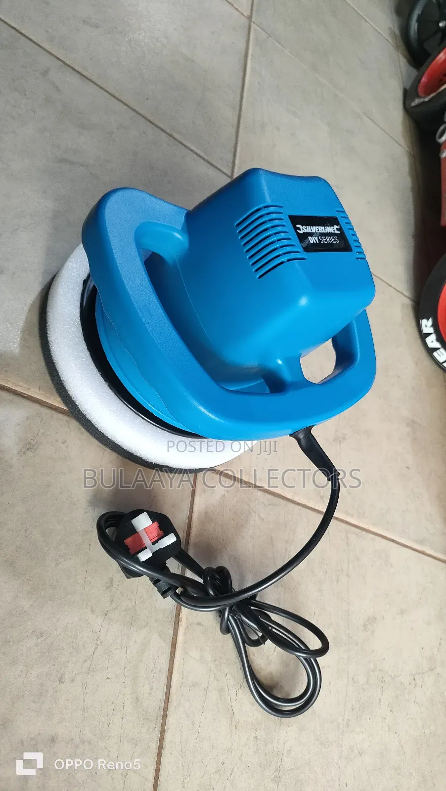 Uk Used Silverline 110w Orbital Car Polisher 240mm.