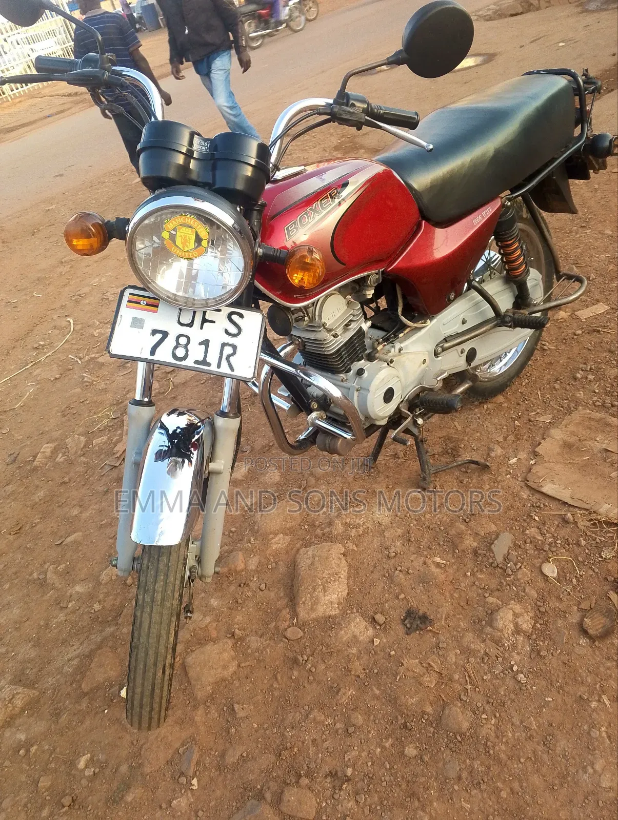 Bajaj Boxer 100 2023 Red