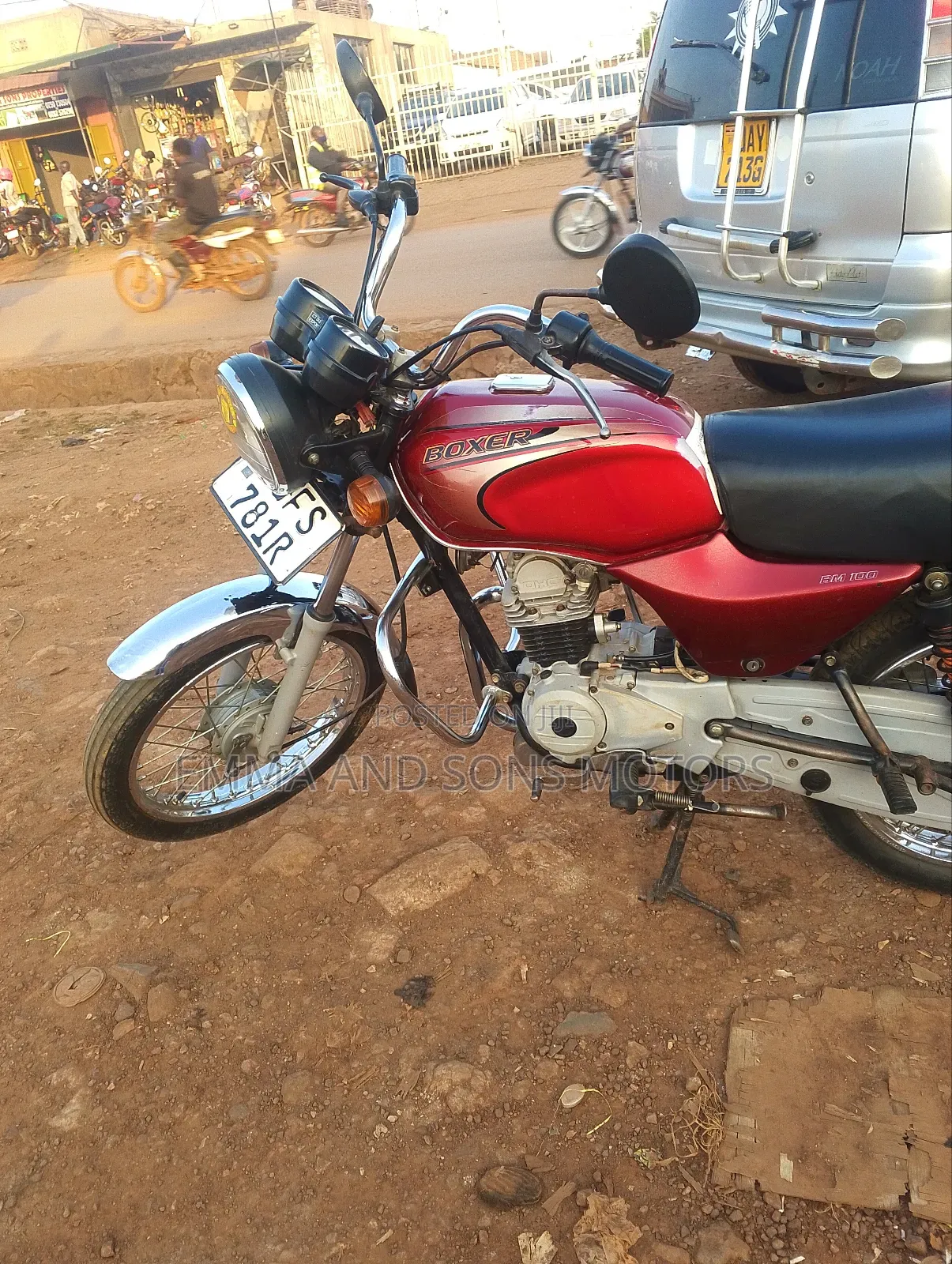 Bajaj Boxer 100 2023 Red
