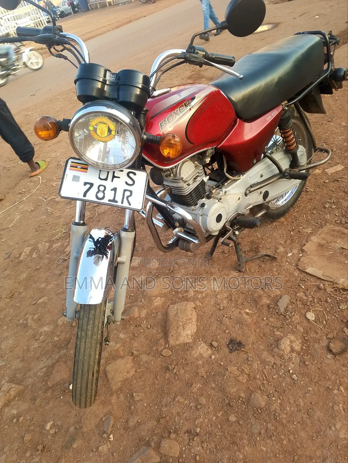 Bajaj Boxer 100 2023 Red