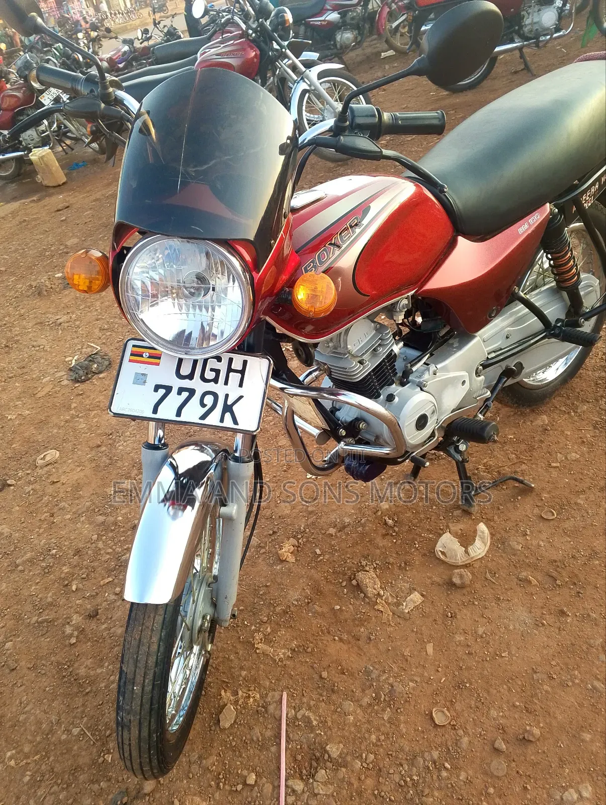 Bajaj Boxer 100 2024 Red