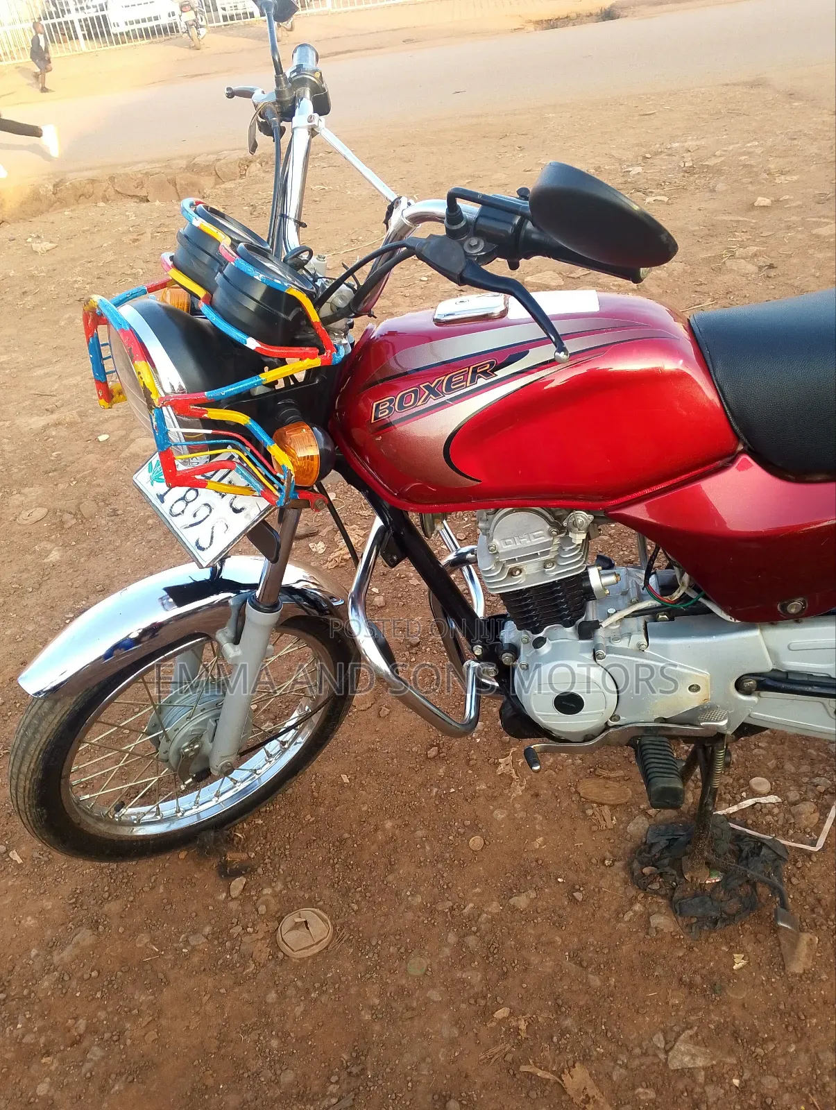 Bajaj Boxer 100 2024 Red