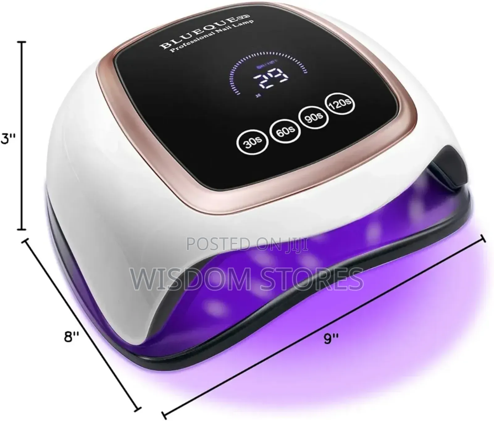 Wekin 168w Uv Led Nail Lamp